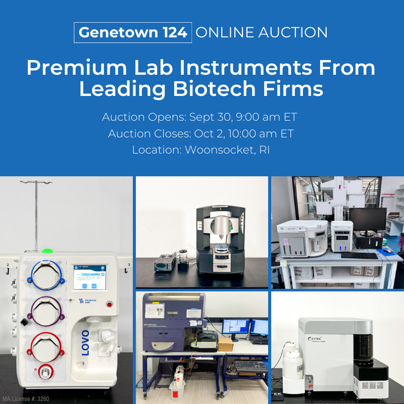 Genetown 124 Premium Lab Instruments From Leading Biotech Firms